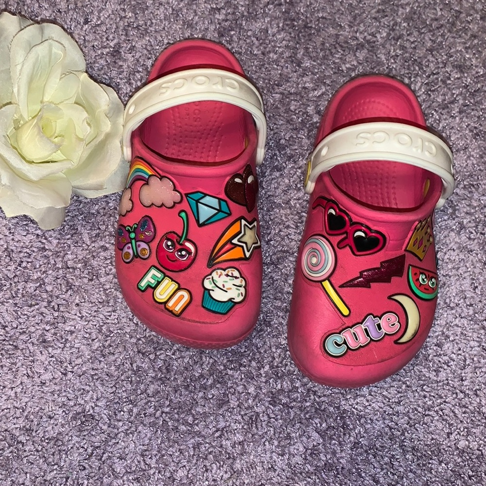 Crocs they light up in dark like new size 11 - Picture 1 of 3